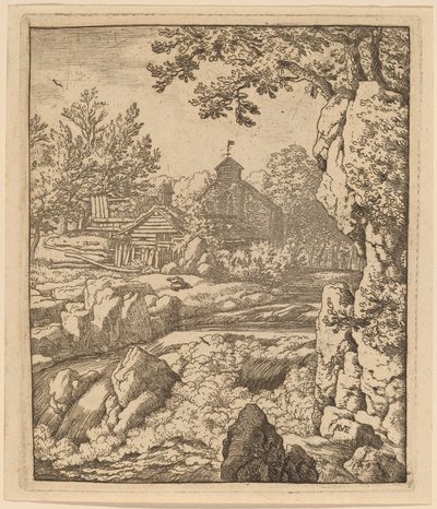 Wasserfall von Allart van Everdingen