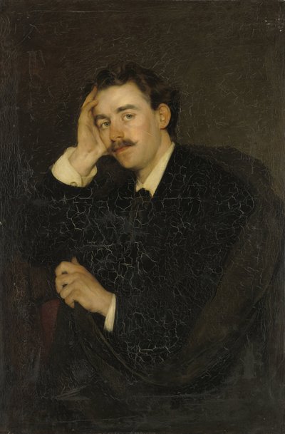 Der Maler Hermann Hartwich von Alois Erdtelt