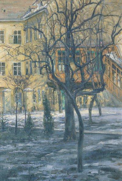 Letzter Schnee von Alois Hänisch