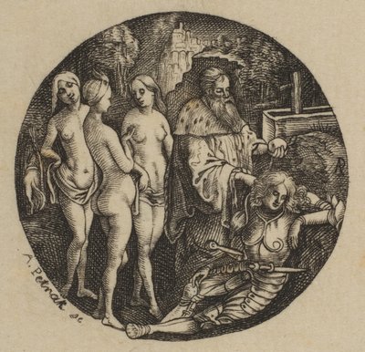Urteil des Paris, 19. Jahrhundert von Alois Petrak