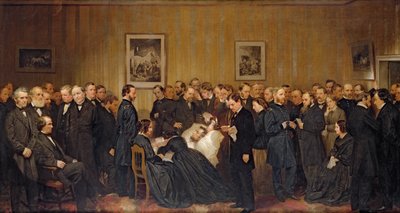 Der Tod von Lincoln, 1868 von Alonzo Chappel