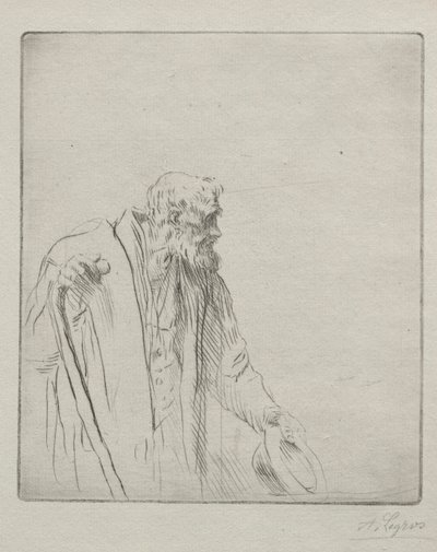 Ein Bettler von Alphonse Legros