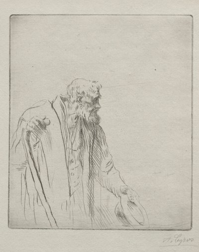 Ein Bettler von Alphonse Legros