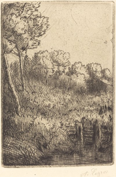Entlang der Marne (Sur la Marne) von Alphonse Legros