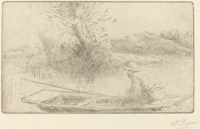 Entlang der Themse von Alphonse Legros