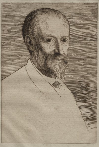 Auguste Poulet-Malassis von Alphonse Legros