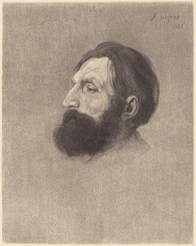 Auguste Rodin von Alphonse Legros