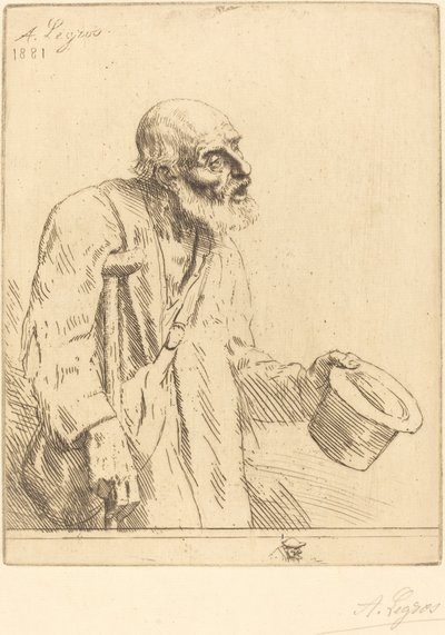 Bettler von Alphonse Legros