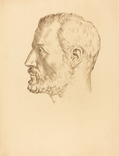 Kopf eines Mannes (Tête d