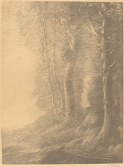 Landschaft von Alphonse Legros