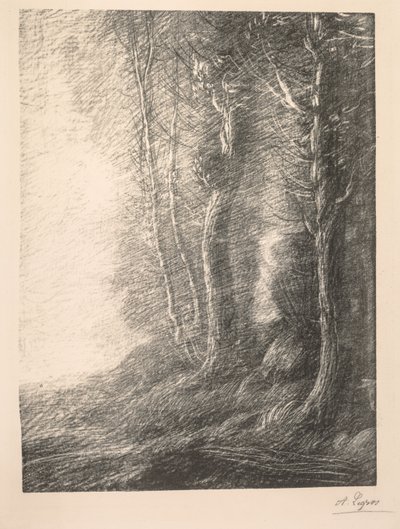 Landschaft von Alphonse Legros