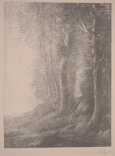 Landschaft von Alphonse Legros