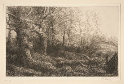 Waldrand von Alphonse Legros