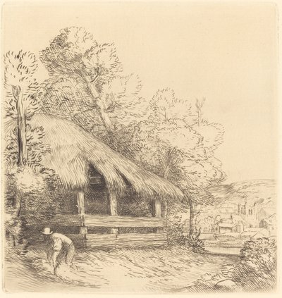 Kleiner Unterstand von Alphonse Legros