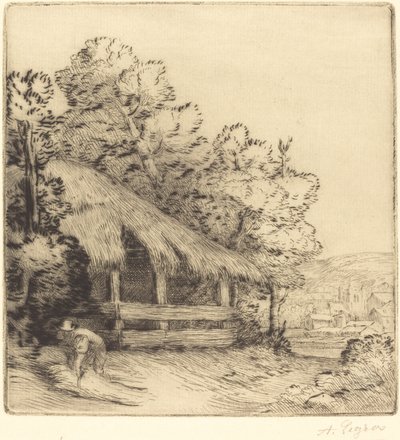 Kleiner Unterstand von Alphonse Legros