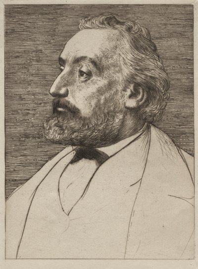 Léon Gambetta von Alphonse Legros