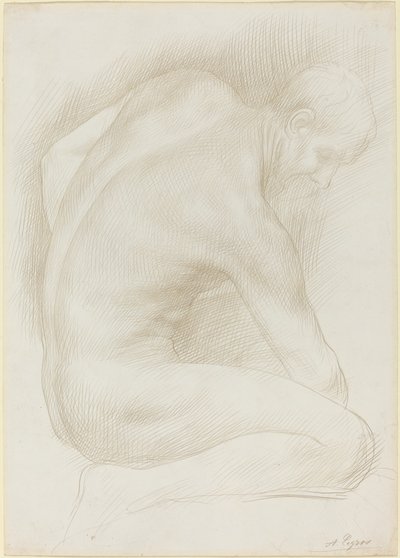 Alter Mann von Alphonse Legros