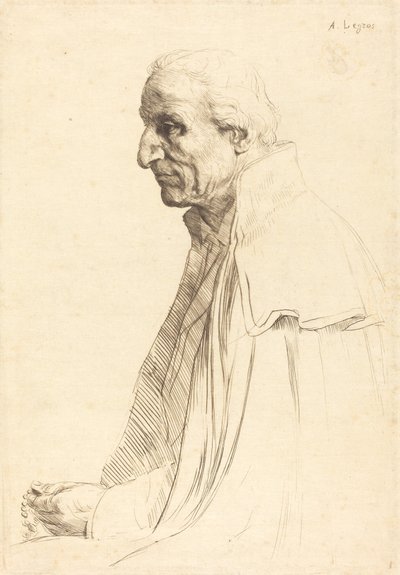 Alter Spanier von Alphonse Legros