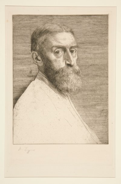 Porträt von E.J. Poynter, Esq. von Alphonse Legros