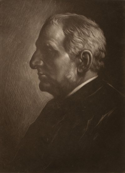 Porträt von Sir Francis Seymour Hayden von Alphonse Legros