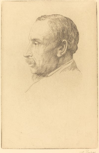 Professor W. Cawthorne Unwin von Alphonse Legros