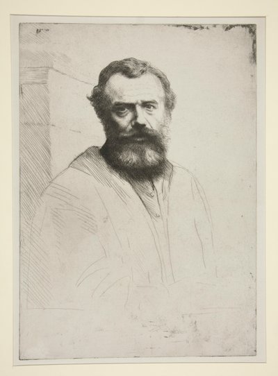 Selbstporträt von Alphonse Legros