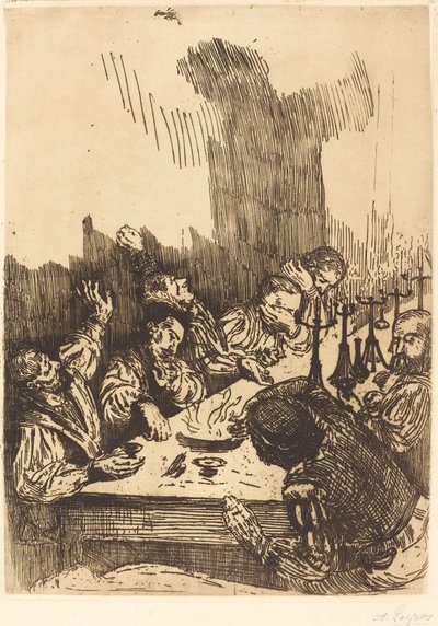 Schatten (Ombre) von Alphonse Legros
