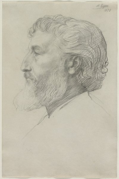 Sir Frederick Leighton von Alphonse Legros