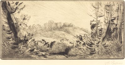 Kleiner Hügel von Alphonse Legros