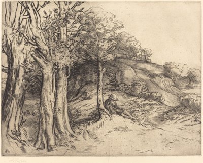 Einsamkeit von Alphonse Legros