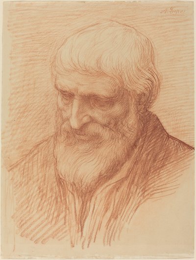 Studie eines Philosophen von Alphonse Legros