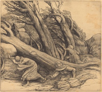 Tornado Le typhon von Alphonse Legros