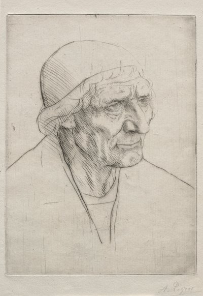 Tête de Bénédiction von Alphonse Legros