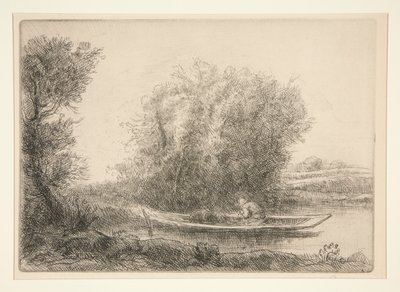 Eine Ecke des Flusses von Alphonse Legros