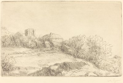 Ein Dorf von Alphonse Legros