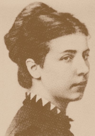 Jelisaweta Lukinitschna Dmitrijewa, geborene Kuschelewa 1850-1918, 1871 von Alphonse Liebert