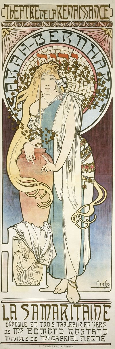 Die Samariterin, 1897 von Alphonse Mucha