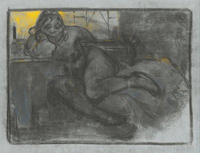 Absinth (Studie einer Frau) von Alphonse Mucha