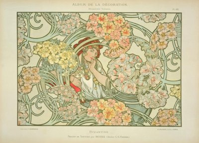 Byzantinisch von Alphonse Mucha
