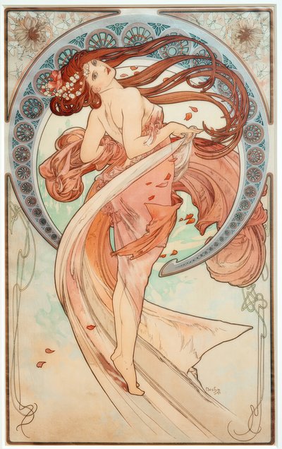Der Tanz von Alphonse Mucha