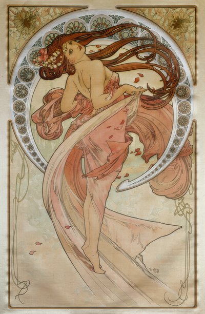 Der Tanz von Alphonse Mucha