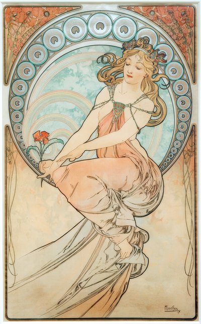 Die Malerei von Alphonse Mucha