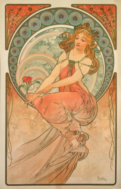 Die Malerei von Alphonse Mucha