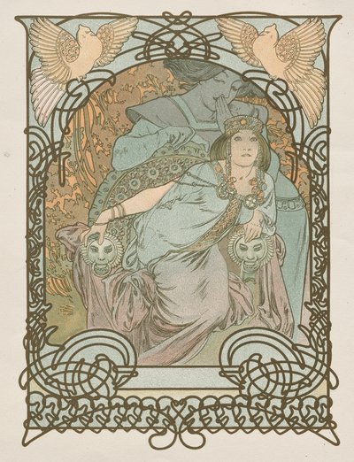 Ilsee, Prinzessin von Tripolis von Alphonse Mucha