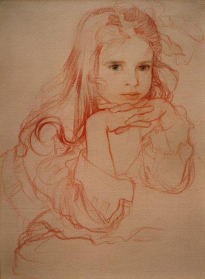 Jaroslava Mucha, Tochter des Künstlers von Alphonse Mucha