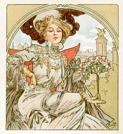 Pariser Ausstellung, 1900 von Alphonse Mucha