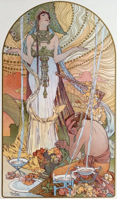 Salambo, 1897 von Alphonse Mucha