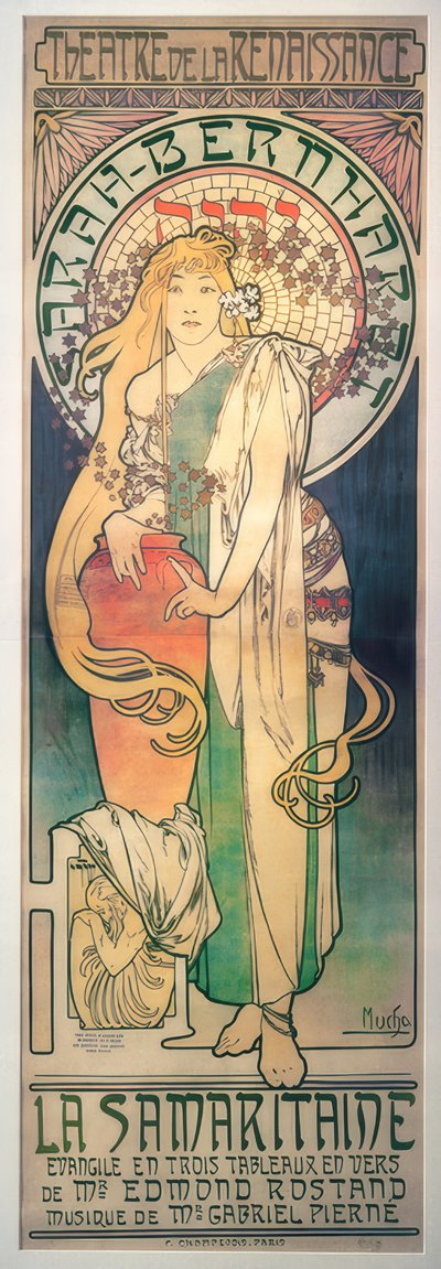 Sarah Bernhardt - La Samaritaine von Alphonse Mucha