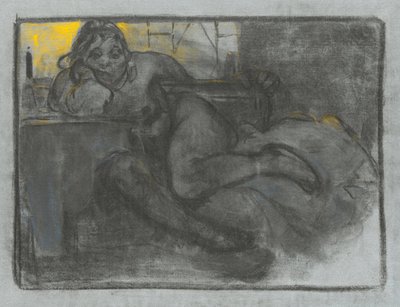 Der Absinthtrinker, 1900-1905 von Alphonse Mucha