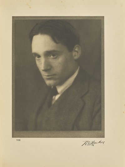 H. Granville Barker von Alvin Langdon Coburn